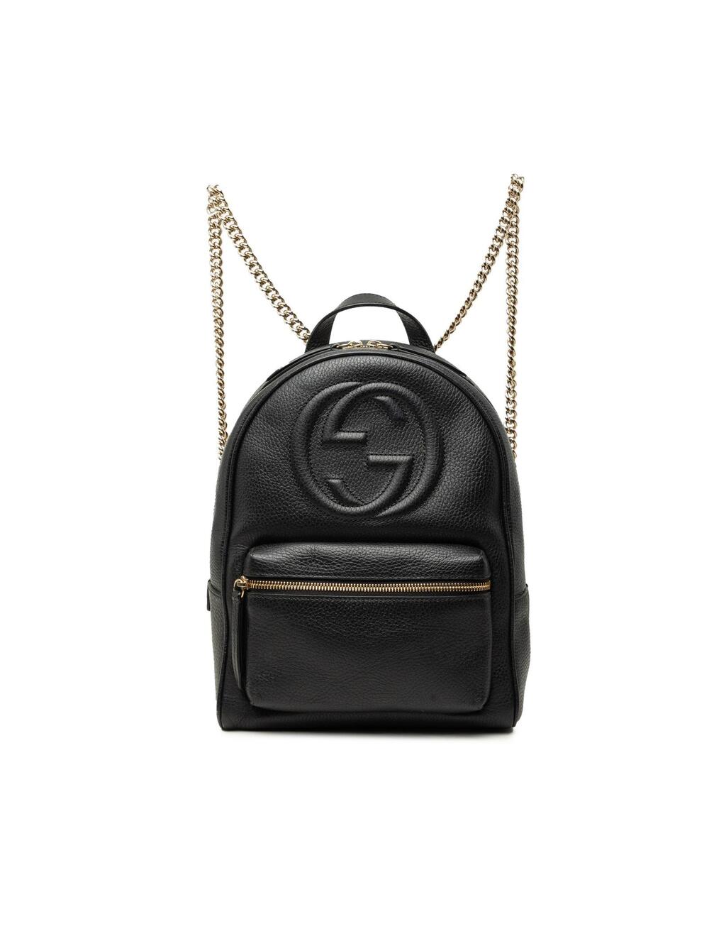 Gucci Pebbled Calfskin Soho Chain #346862G10B